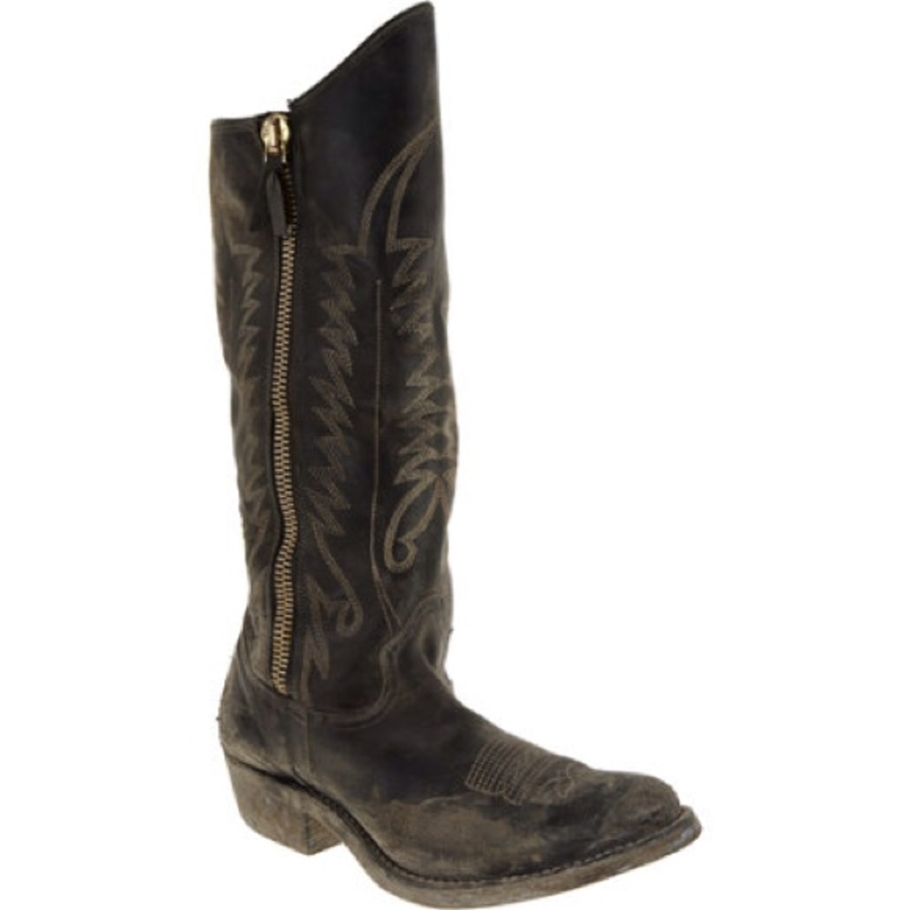 Brand New Golden Goose Cowboy Boots